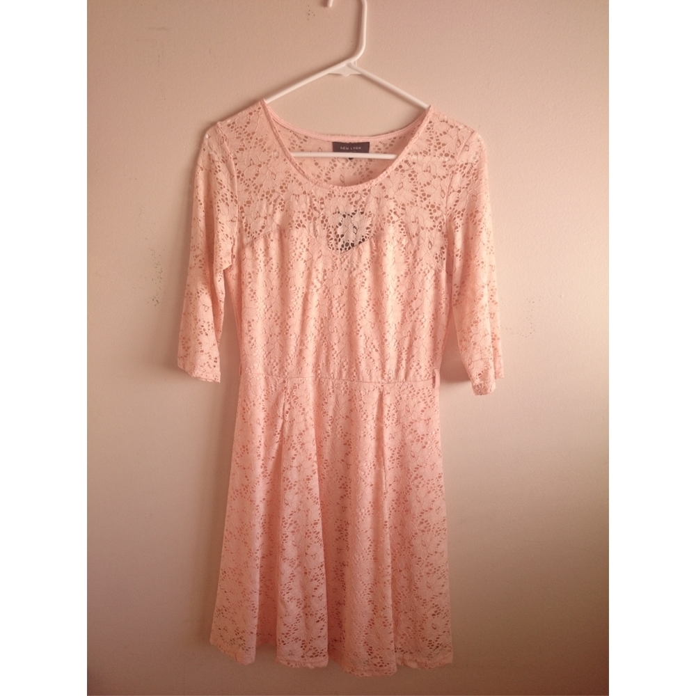 New Look Lace Dress Half Sleeve